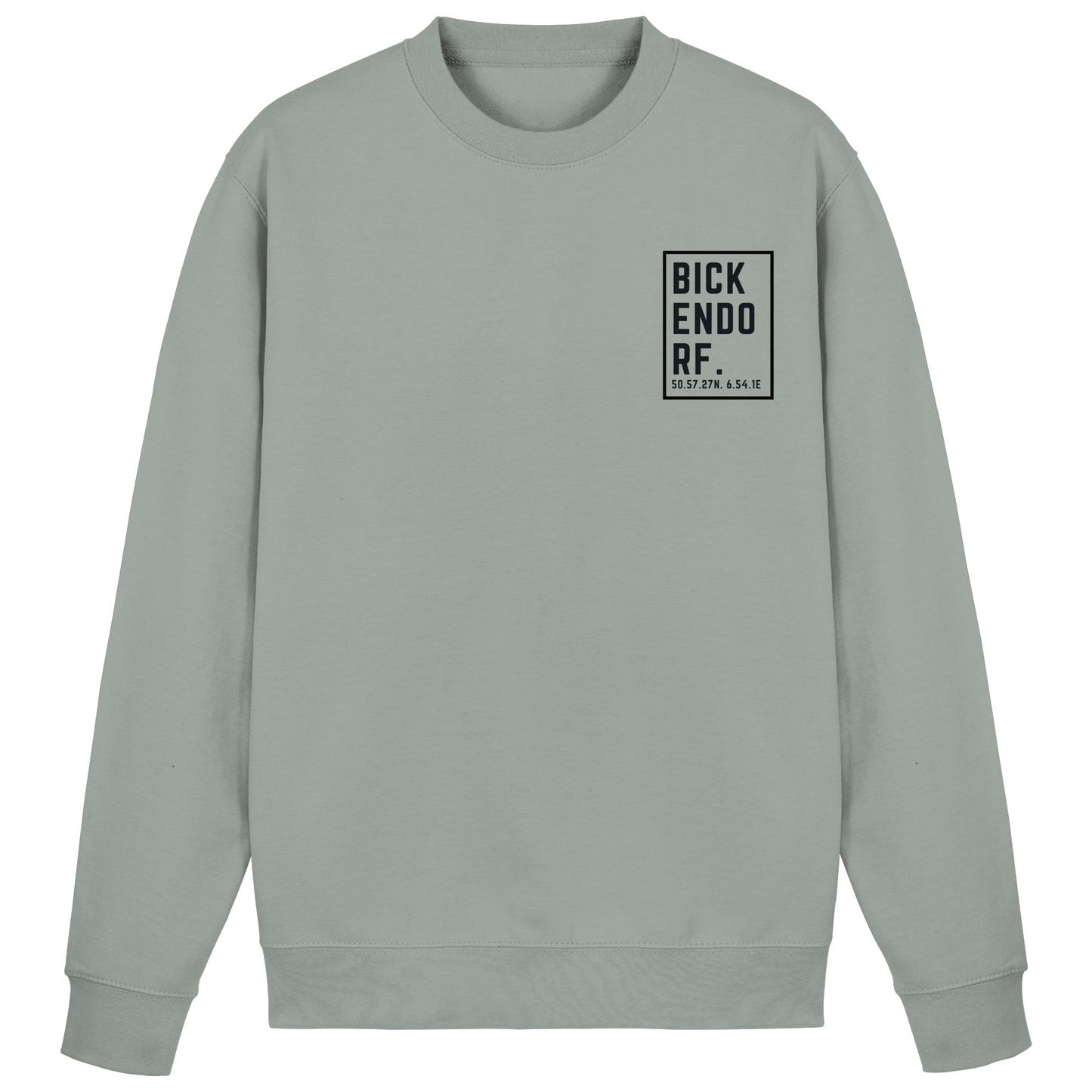 Bickendorf Koordinaten (kleiner Druck auf der Brust) - Basic Sweatshirt