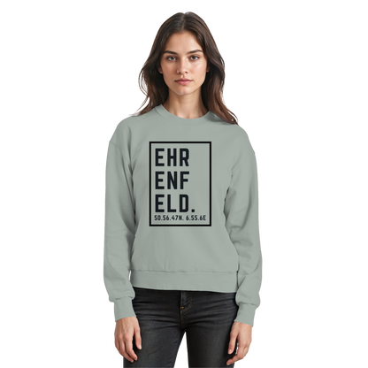 Ehrenfeld Koordinaten (großer Druck auf der Brust) - Basic Sweatshirt
