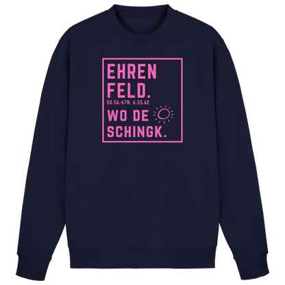 Wo de Sonn schingk - Ehrenfeld Druck   - Basic Sweatshirt