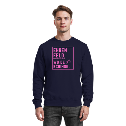 Wo de Sonn schingk - Ehrenfeld Druck   - Basic Sweatshirt