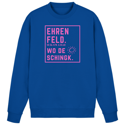 Wo de Sonn schingk - Ehrenfeld Druck   - Basic Sweatshirt