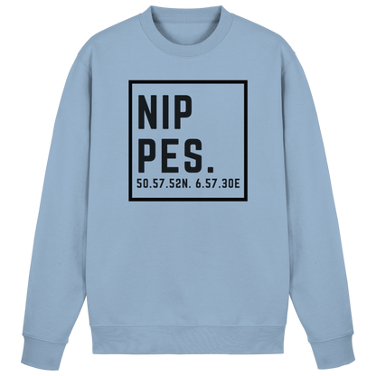 Nippes Koordinaten (großer Druck auf der Brust) - Basic Sweatshirt
