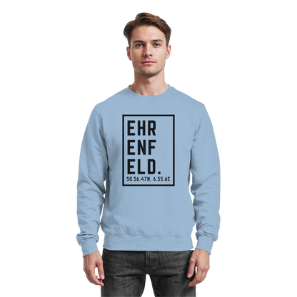 Ehrenfeld Koordinaten (großer Druck auf der Brust) - Basic Sweatshirt