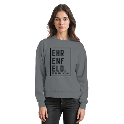 Ehrenfeld Koordinaten (großer Druck auf der Brust) - Basic Sweatshirt