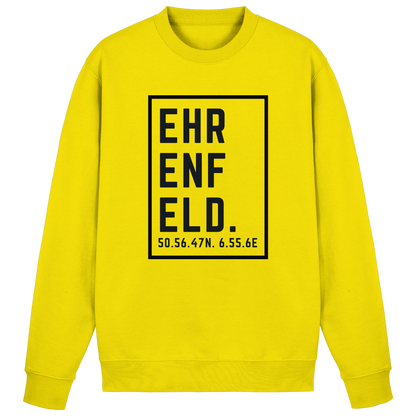 Ehrenfeld Koordinaten (großer Druck auf der Brust) - Basic Sweatshirt