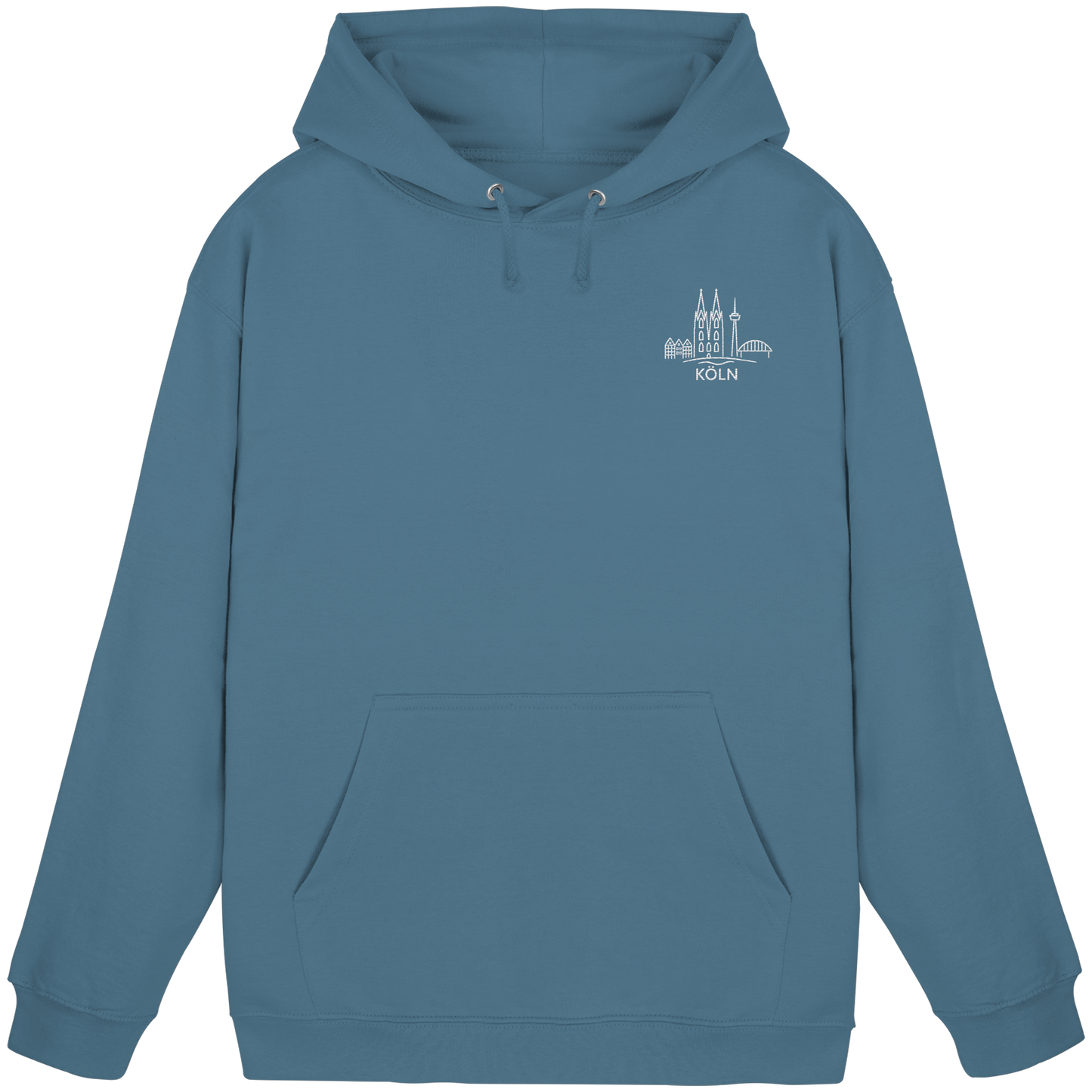 Köln Skyline Stick - Basic Unisex Hoodie