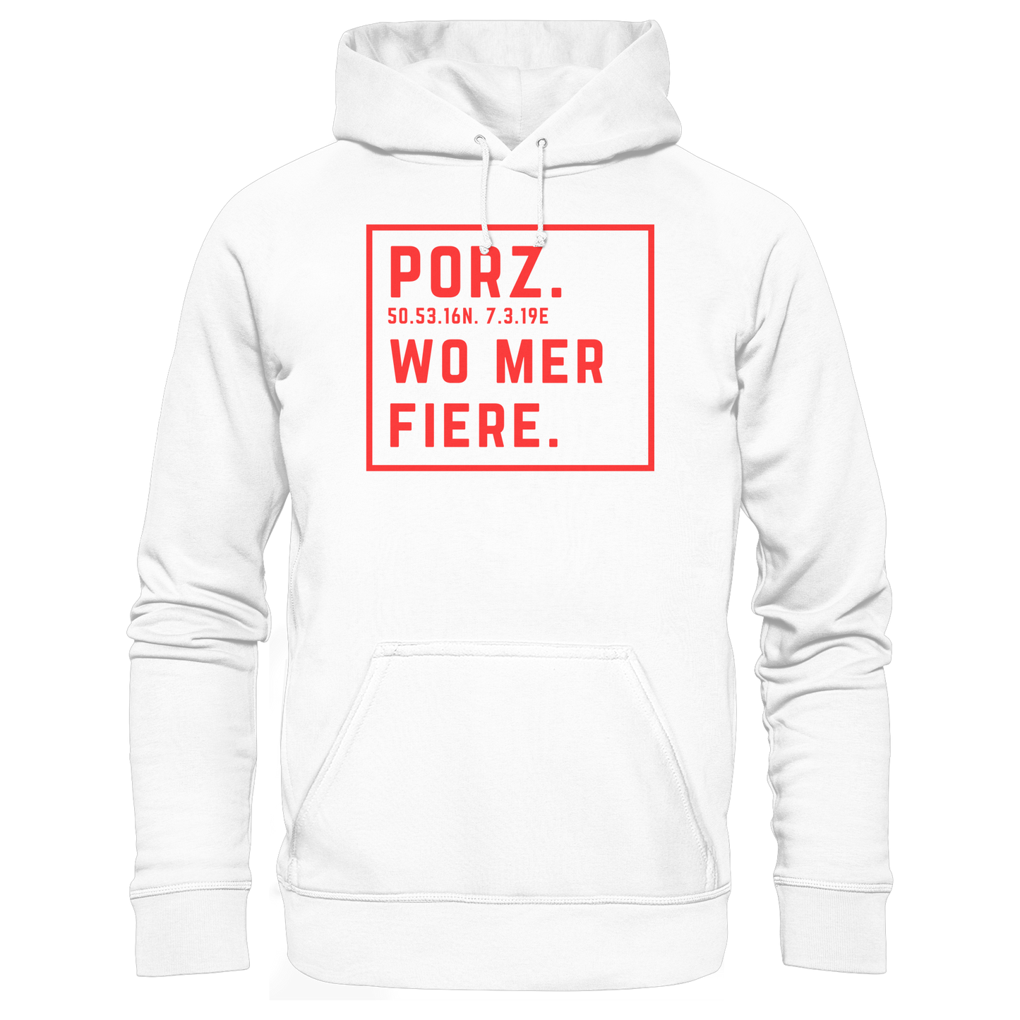 Porz Fiere Druck - Basic Unisex Hoodie
