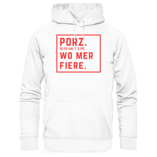 Porz Fiere Druck - Basic Unisex Hoodie
