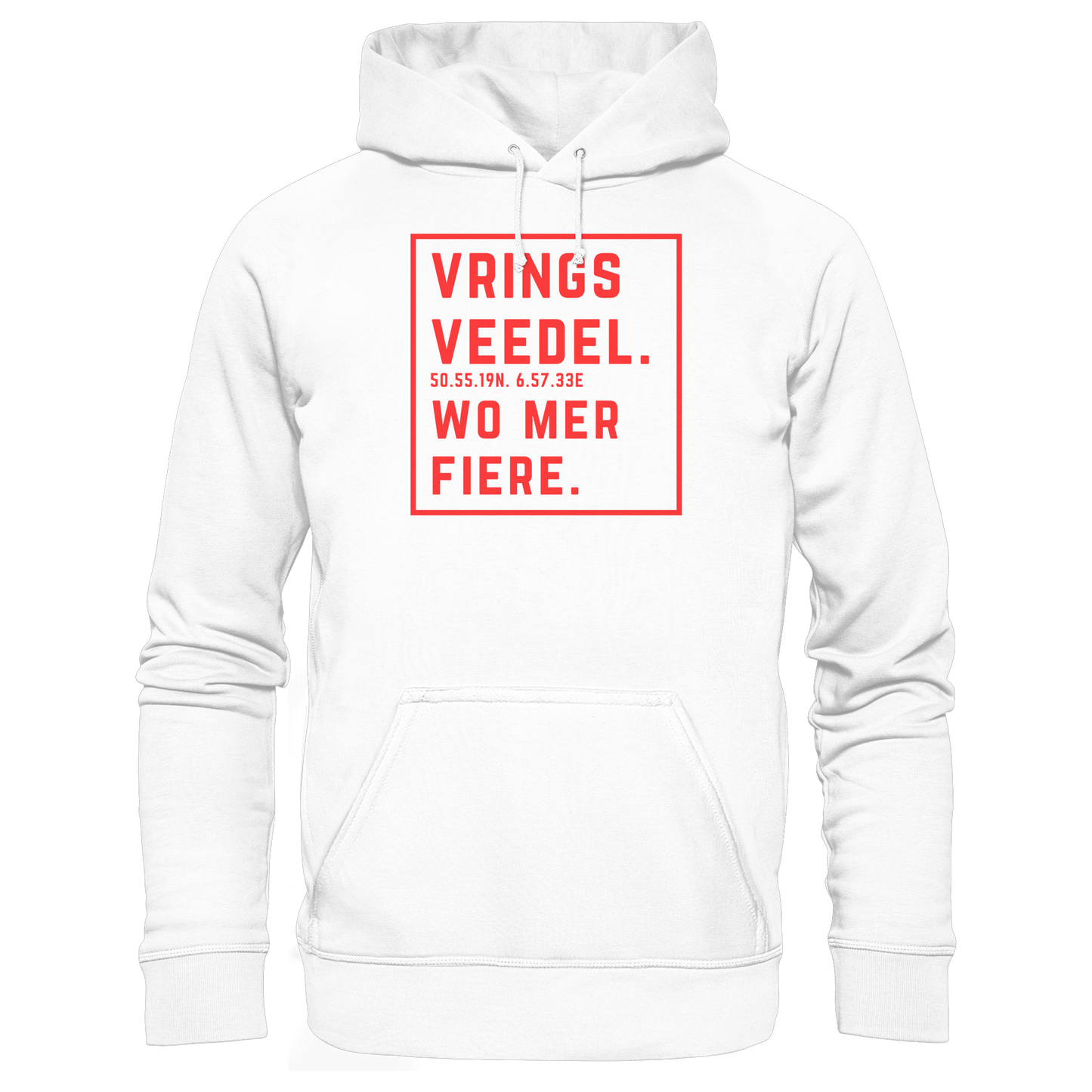 Vringsveedel Fiere Druck - Basic Unisex Hoodie