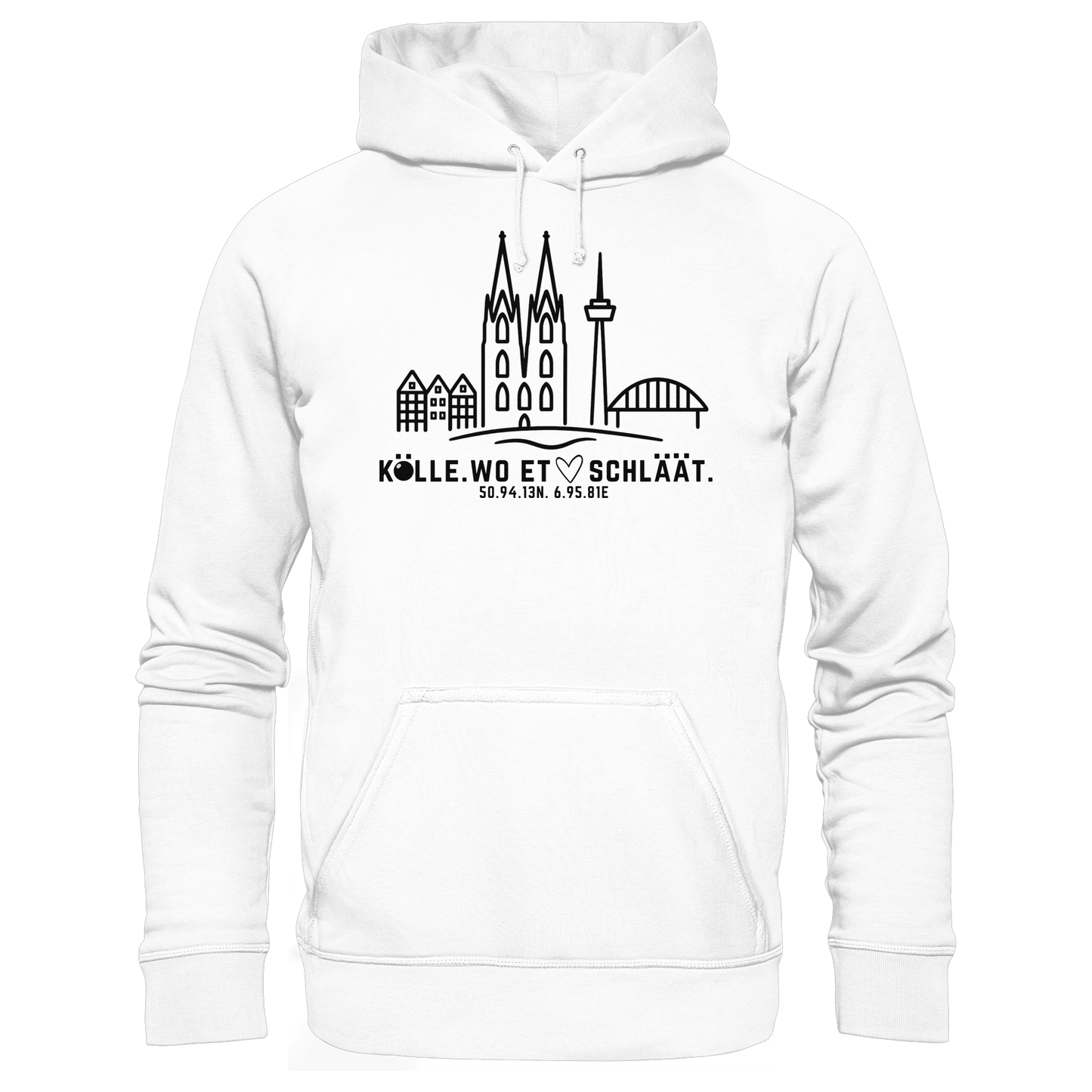 Skyline Hätz Druck - Basic Unisex Hoodie