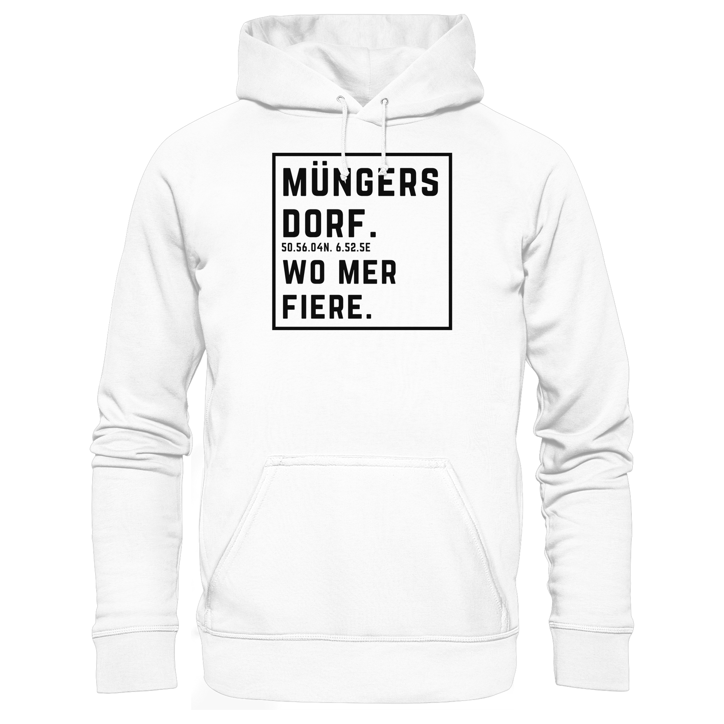 Müngersdorf Fiere Druck - Basic Unisex Hoodie