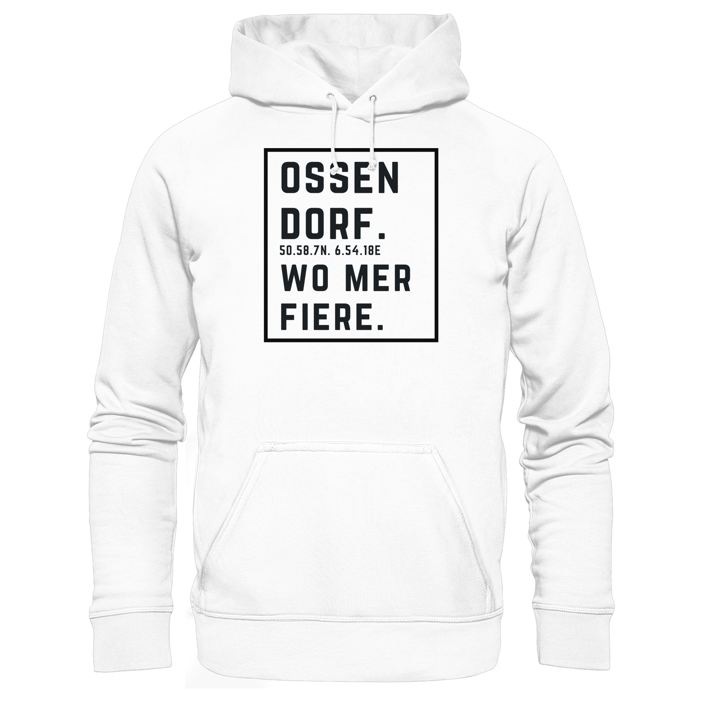 Ossendorf Fiere Druck - Basic Unisex Hoodie