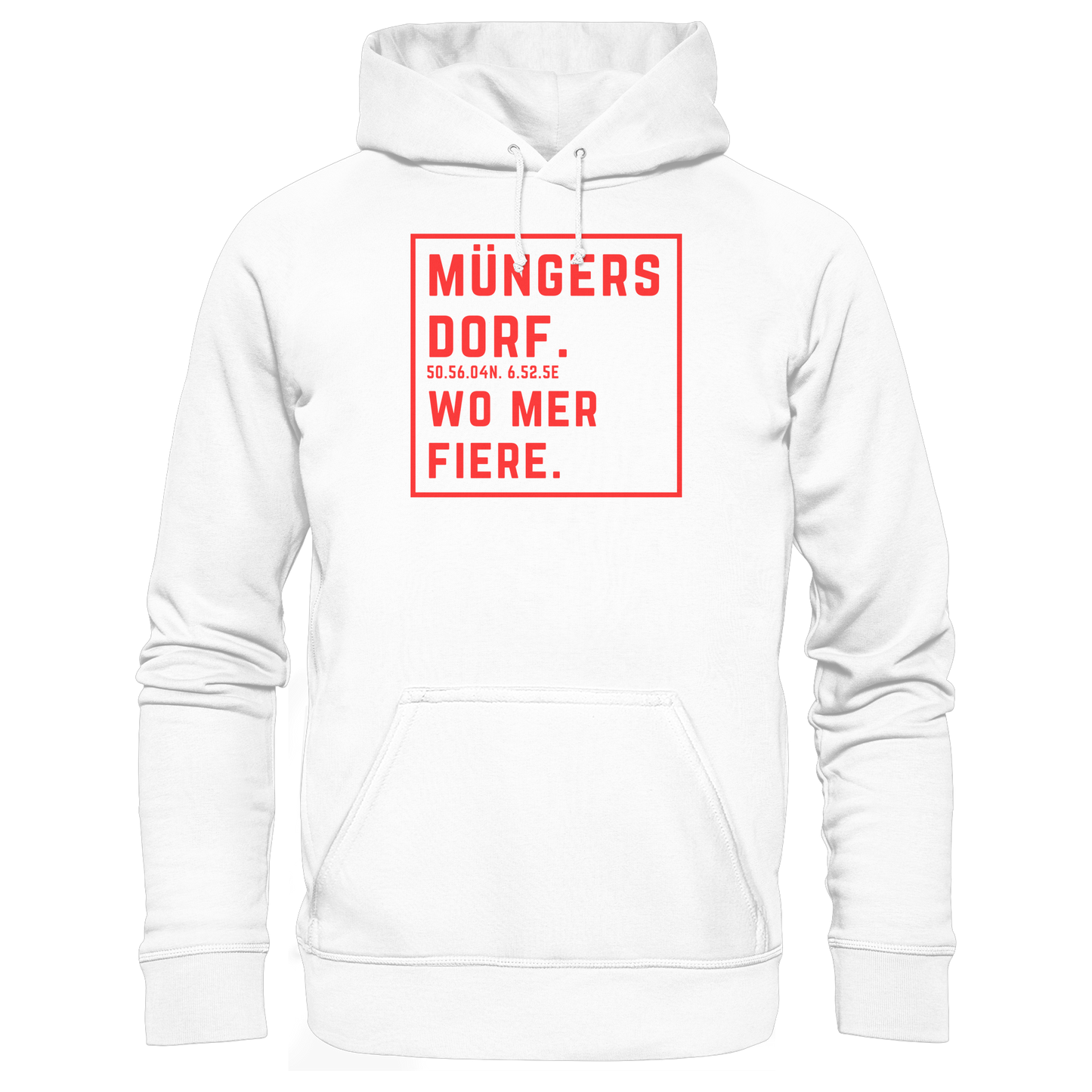 Müngersdorf Fiere Druck - Basic Unisex Hoodie