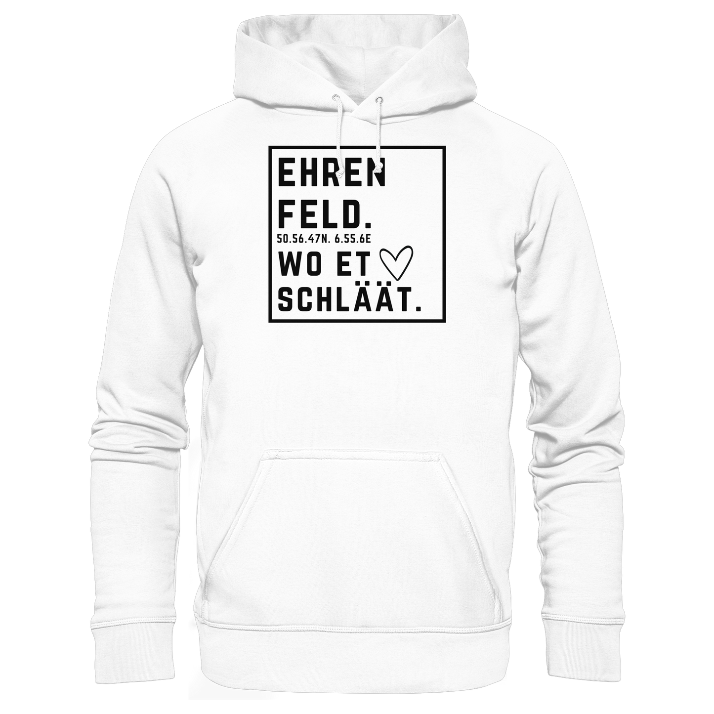 Ehrenfeld Hätz Druck - Basic Unisex Hoodie