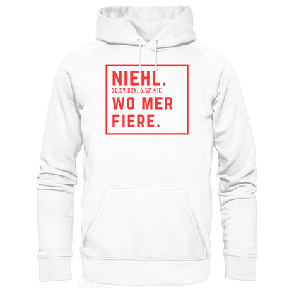 Niehl Fiere Druck - Basic Unisex Hoodie