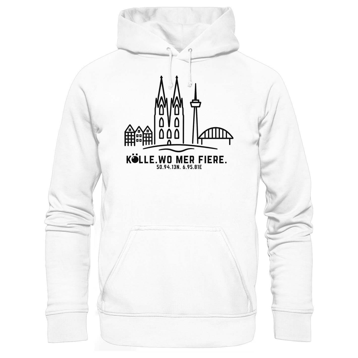 Skyline Fiere Druck - Basic Unisex Hoodie
