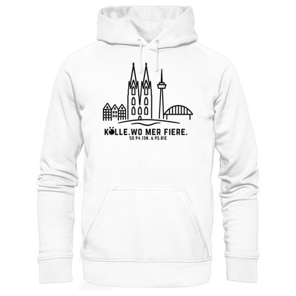 Skyline Fiere Druck - Basic Unisex Hoodie