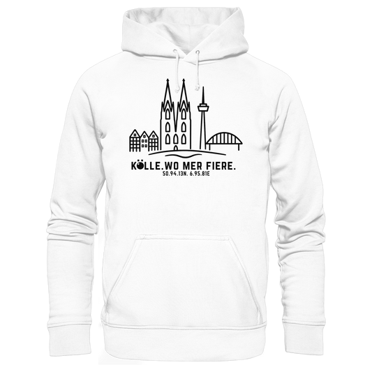 Skyline Fiere Druck - Basic Unisex Hoodie
