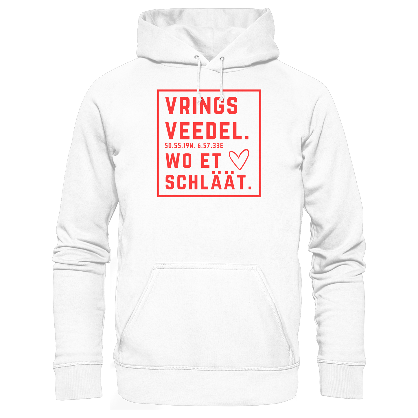 Vringsveedel Hätz Druck - Basic Unisex Hoodie