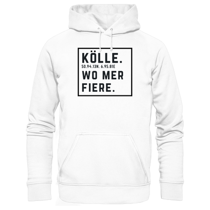 Kölle Fiere Druck - Basic Unisex Hoodie