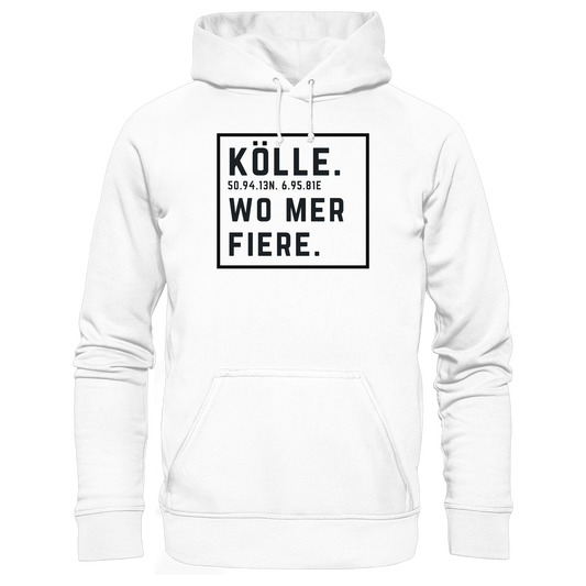 Kölle Fiere Druck - Basic Unisex Hoodie