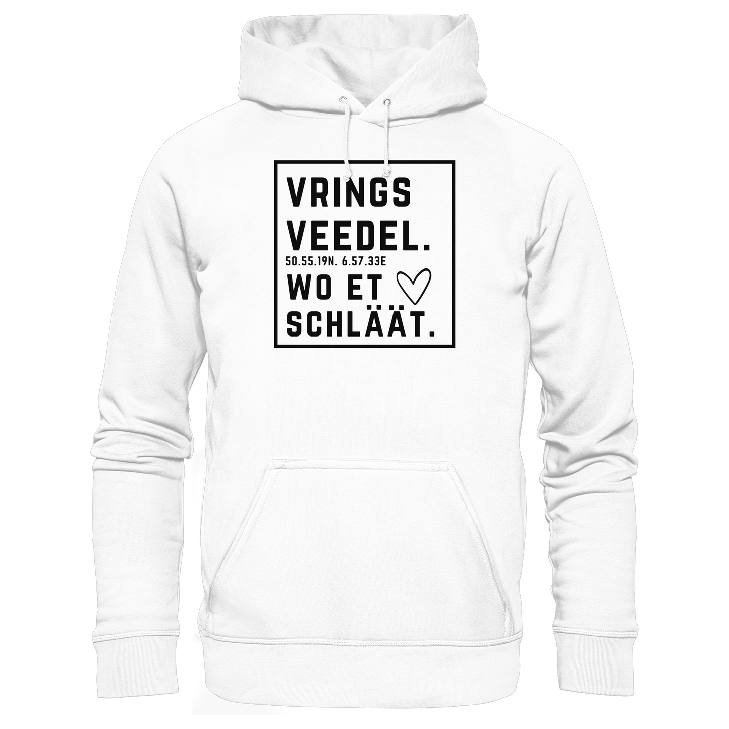 Vringsveedel Hätz Druck - Basic Unisex Hoodie