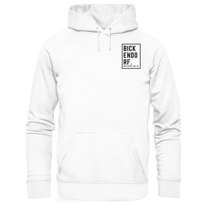 Bickendorf Koordinaten (kleiner Druck auf der Brust) - Basic Unisex Hoodie
