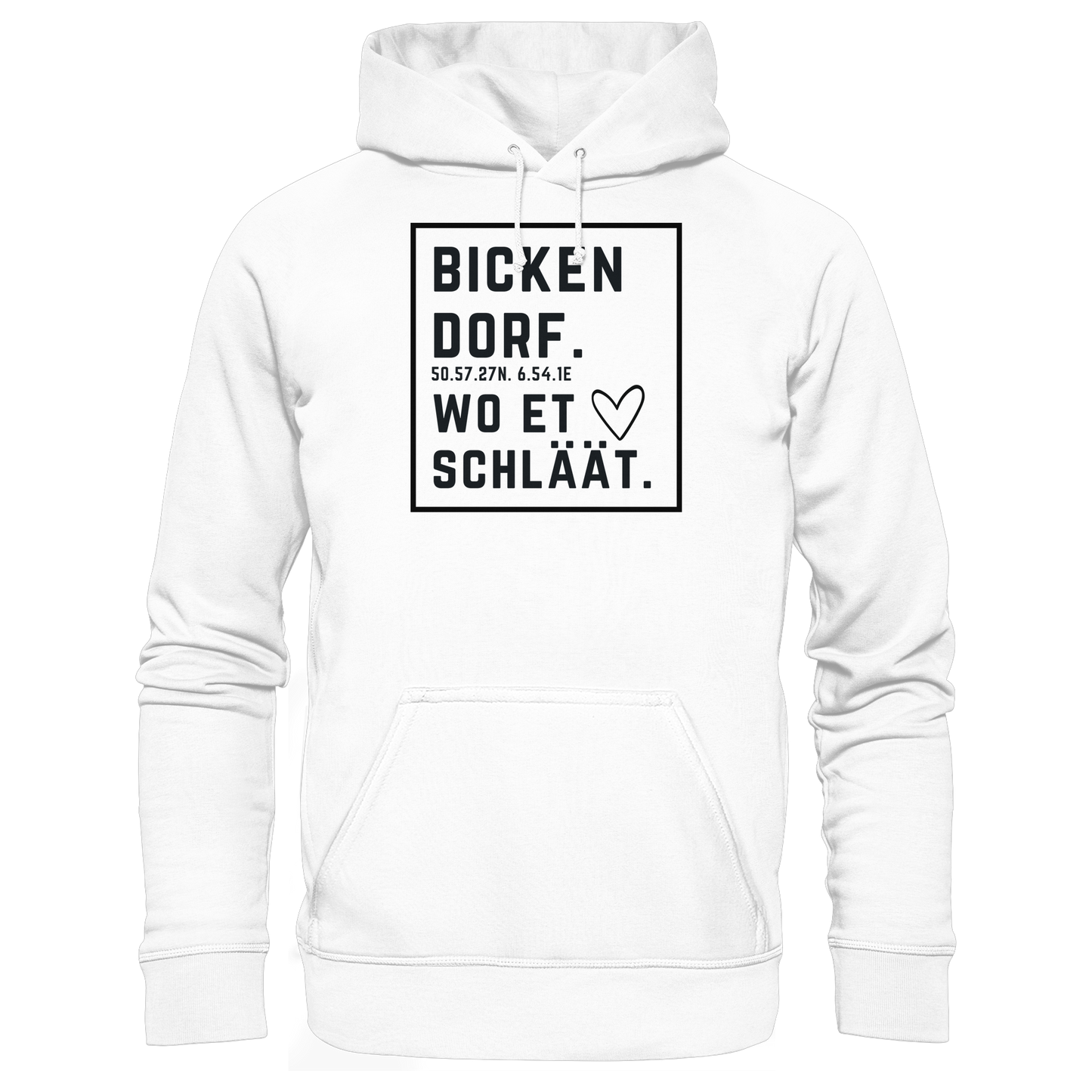 Bickendorf Hätz Druck - Basic Unisex Hoodie