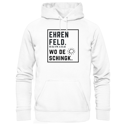 Wo de Sonn schingk - Ehrenfeld Druck  - Basic Unisex Hoodie