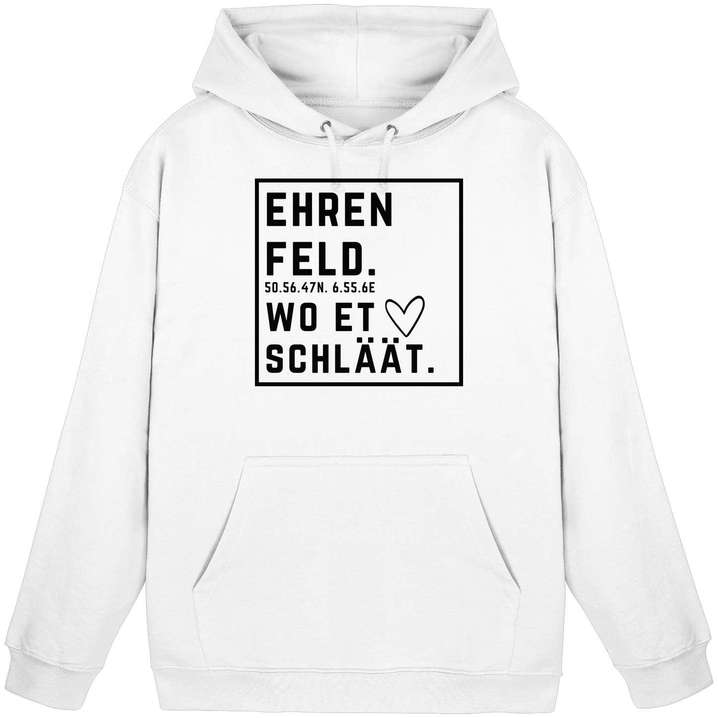 Ehrenfeld Hätz Druck - Basic Unisex Hoodie