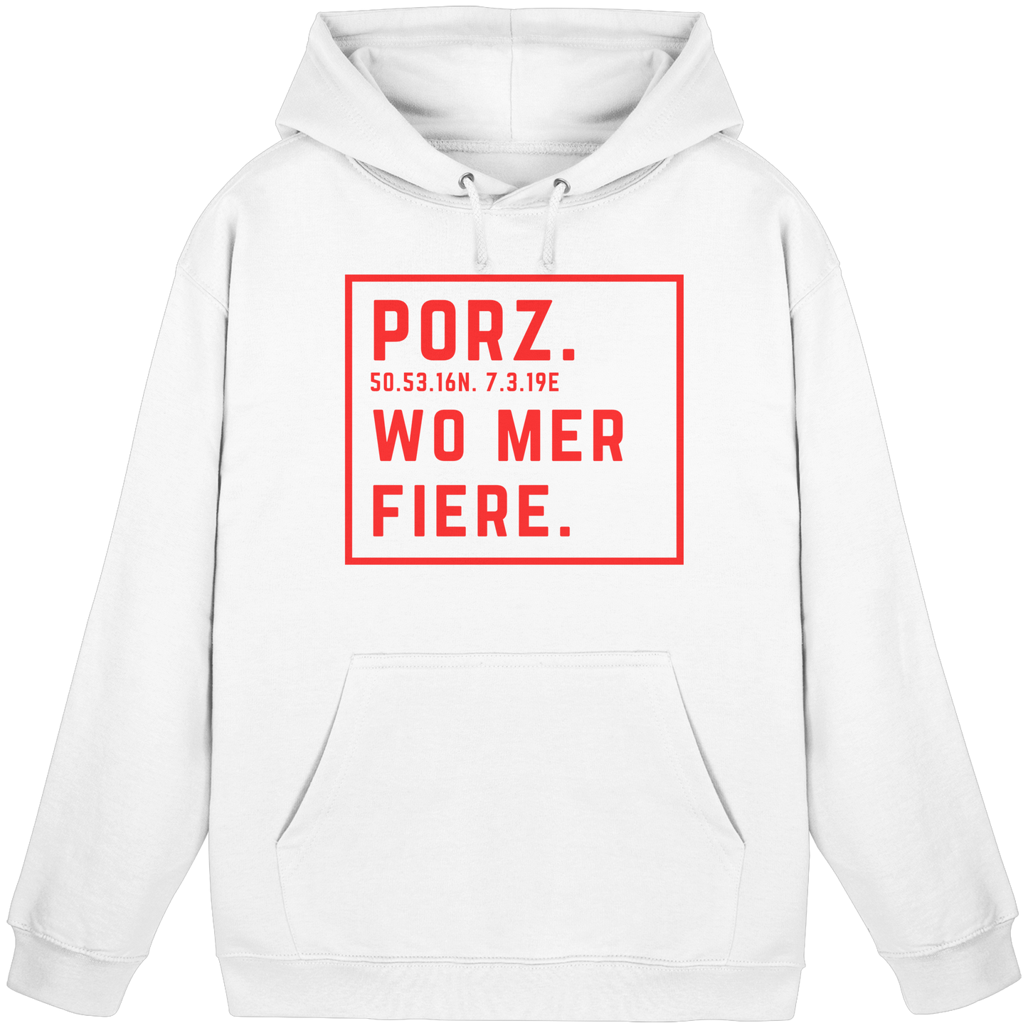 Porz Fiere Druck - Basic Unisex Hoodie
