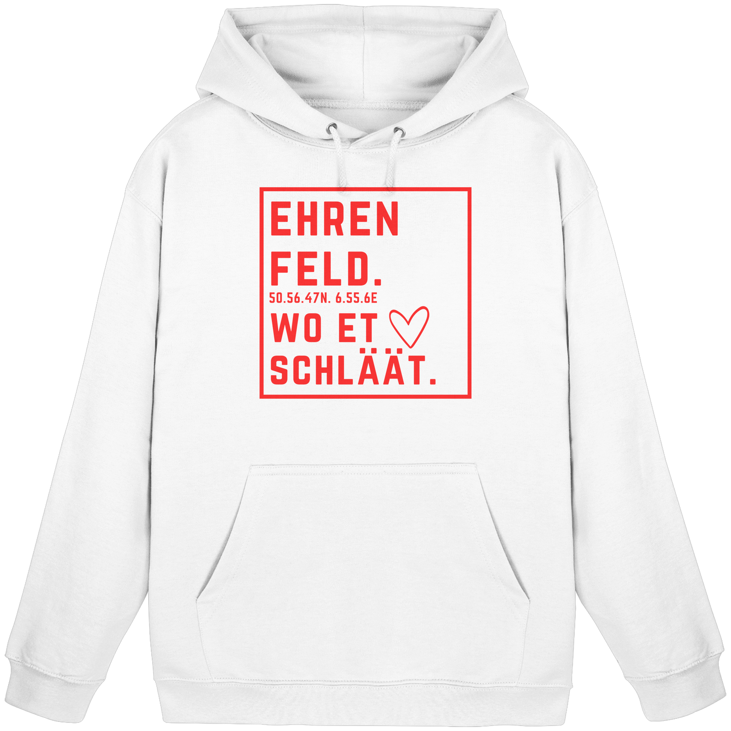 Ehrenfeld Hätz Druck - Basic Unisex Hoodie