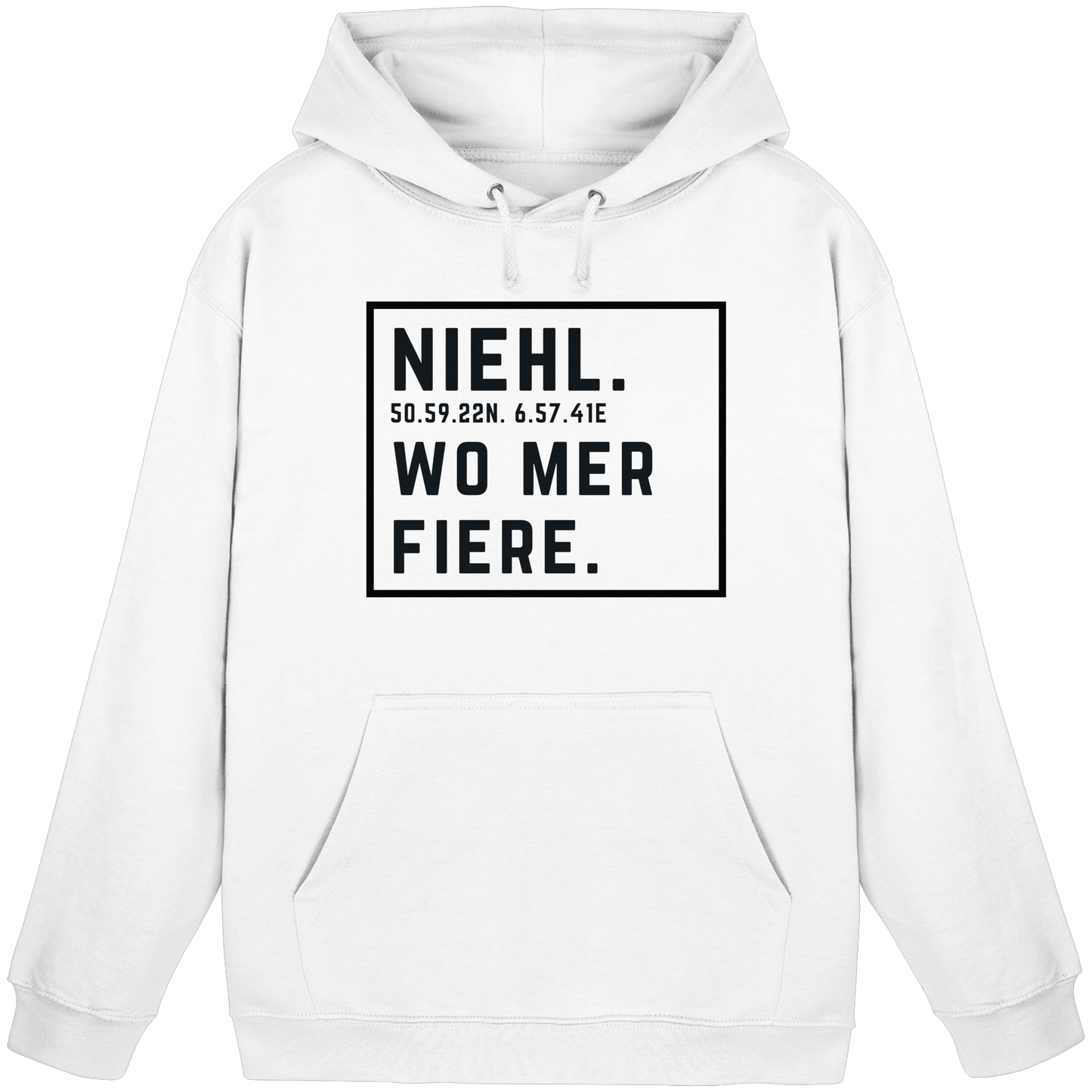 Niehl Fiere Druck - Basic Unisex Hoodie