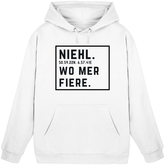 Niehl Fiere Druck - Basic Unisex Hoodie