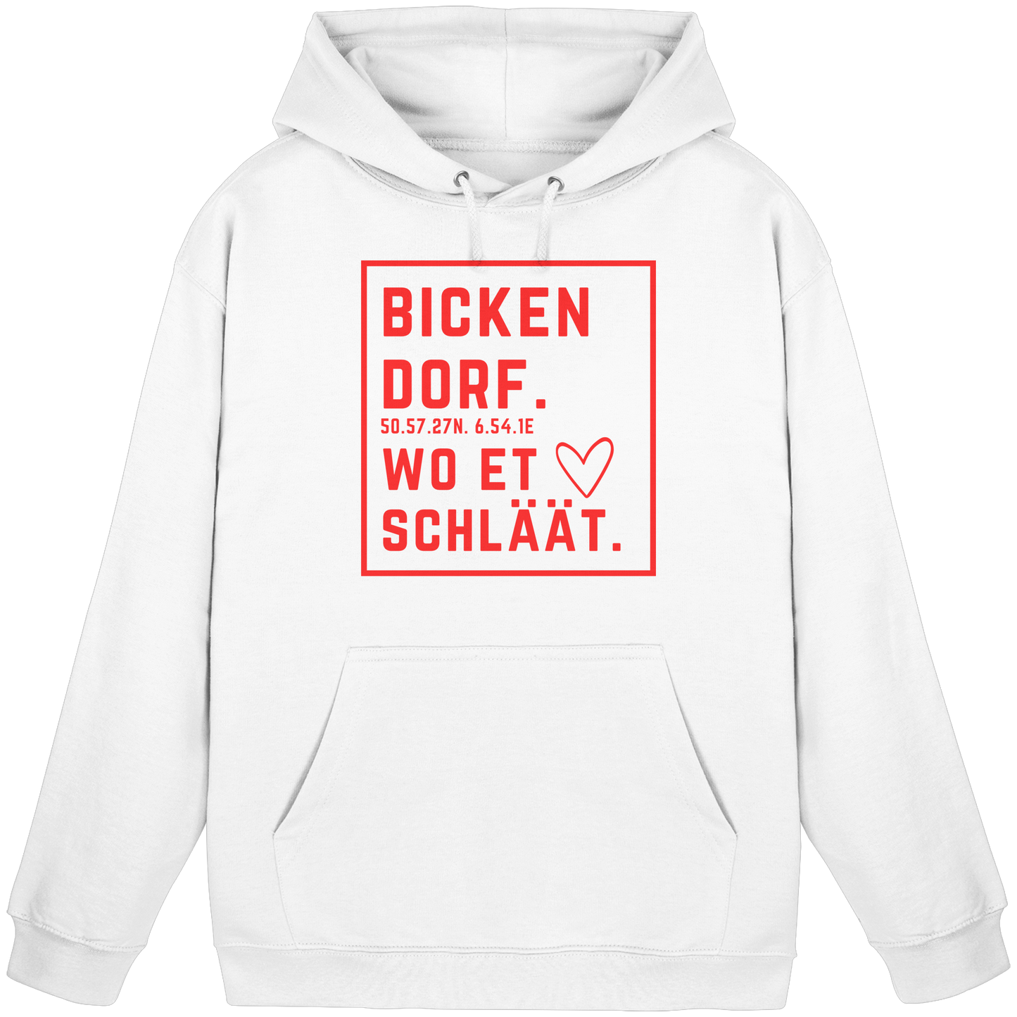 Bickendorf Hätz Druck  - Basic Unisex Hoodie