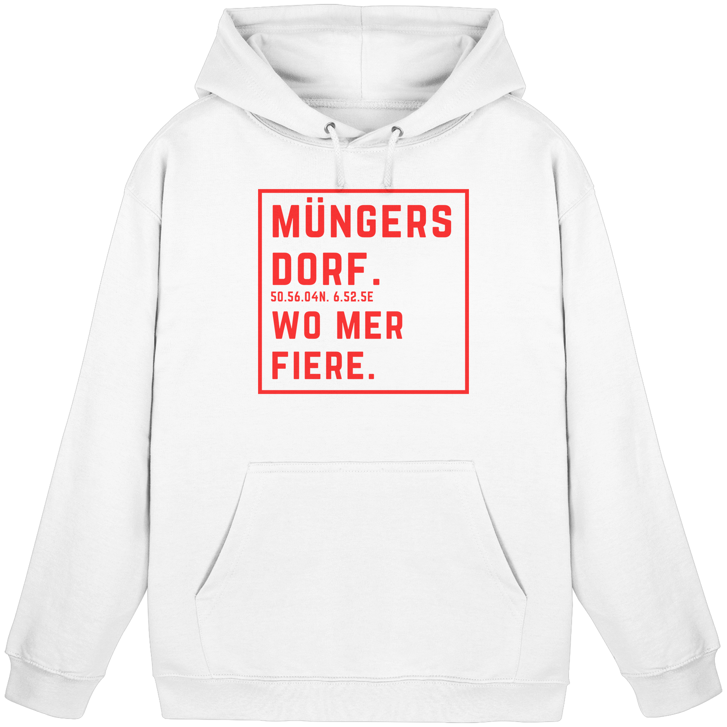 Müngersdorf Fiere Druck - Basic Unisex Hoodie
