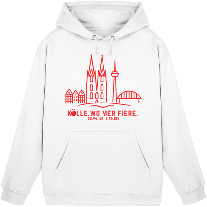 Skyline Fiere Druck  - Basic Unisex Hoodie