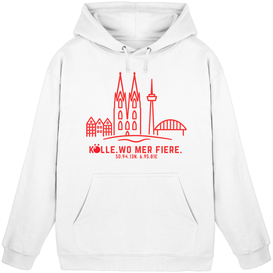Skyline Fiere Druck  - Basic Unisex Hoodie