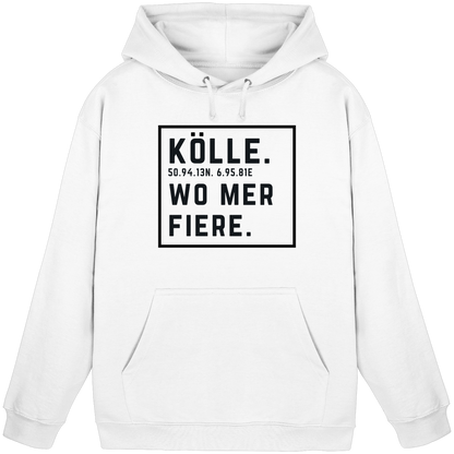 Kölle Fiere Druck - Basic Unisex Hoodie