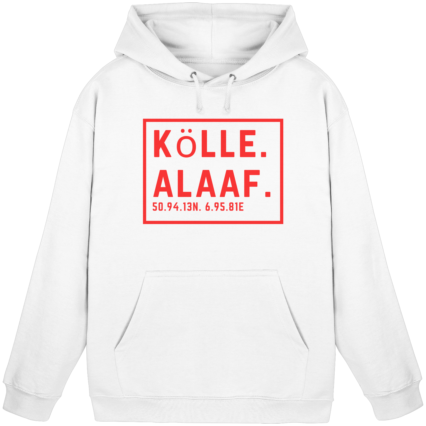 Kölle Alaaf Druck - Basic Unisex Hoodie
