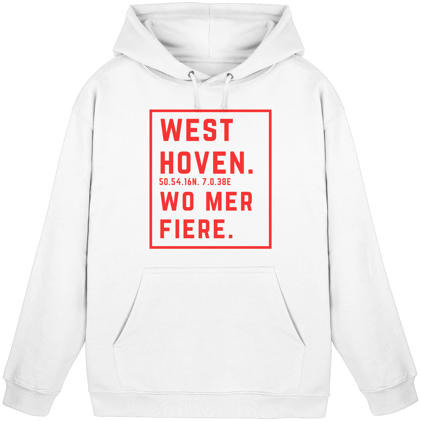 Westhoven Fiere Druck - Basic Unisex Hoodie
