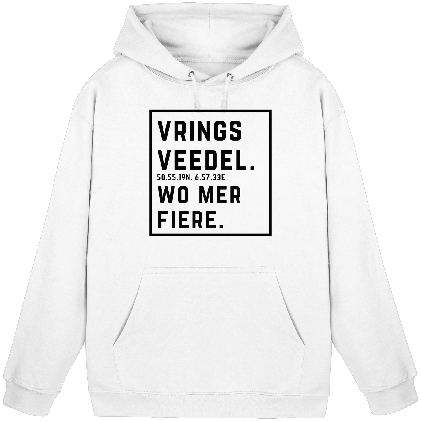 Vringsveedel Fiere Druck - Basic Unisex Hoodie