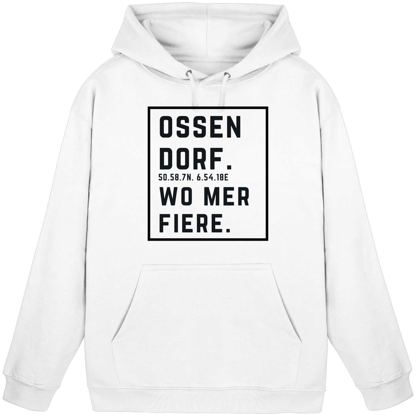 Ossendorf Fiere Druck - Basic Unisex Hoodie