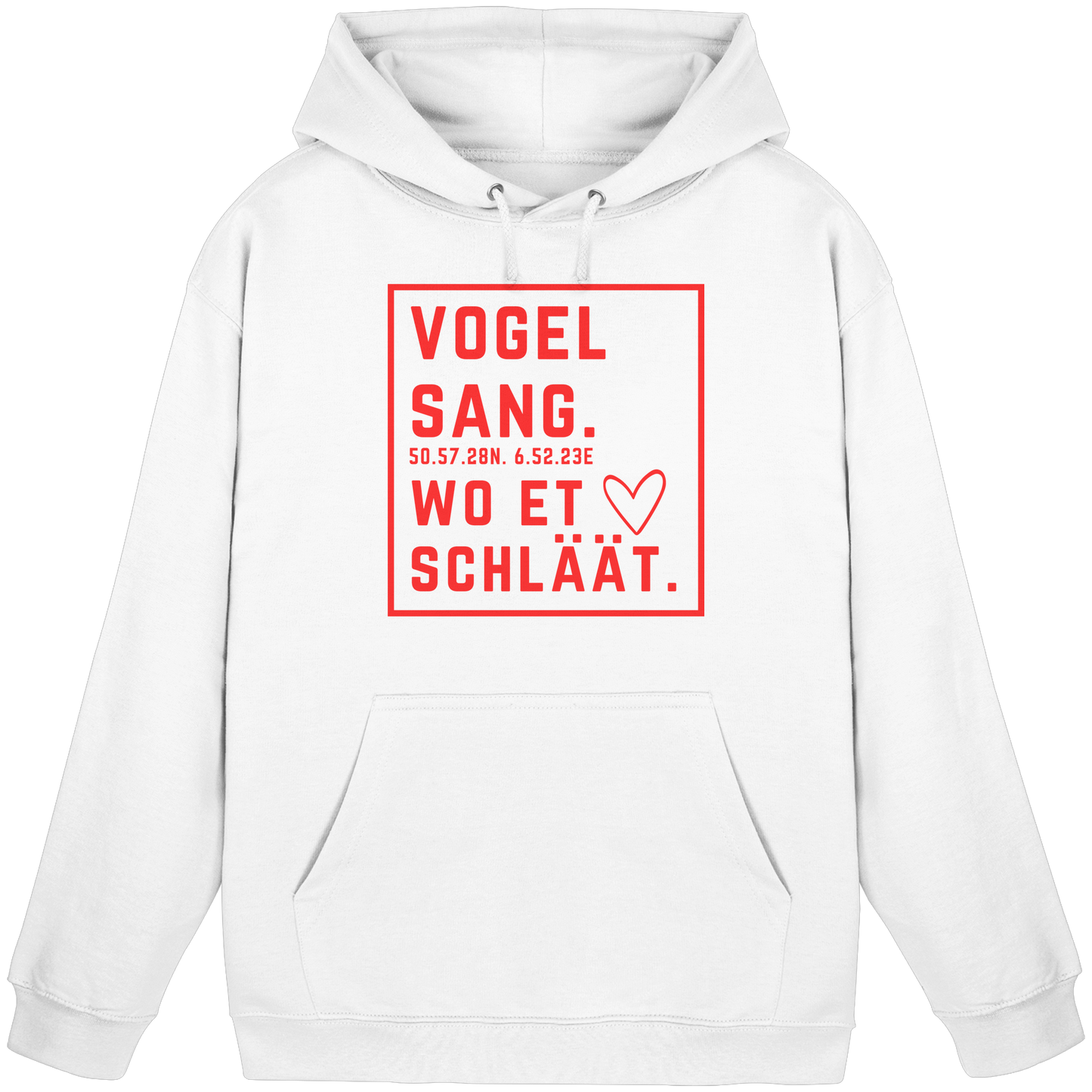 Vogelsang Hätz Druck - Basic Unisex Hoodie