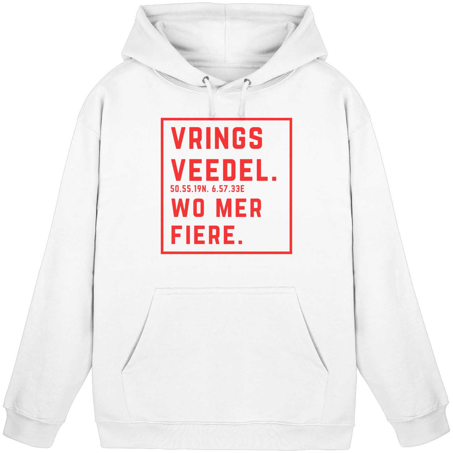 Vringsveedel Fiere Druck - Basic Unisex Hoodie