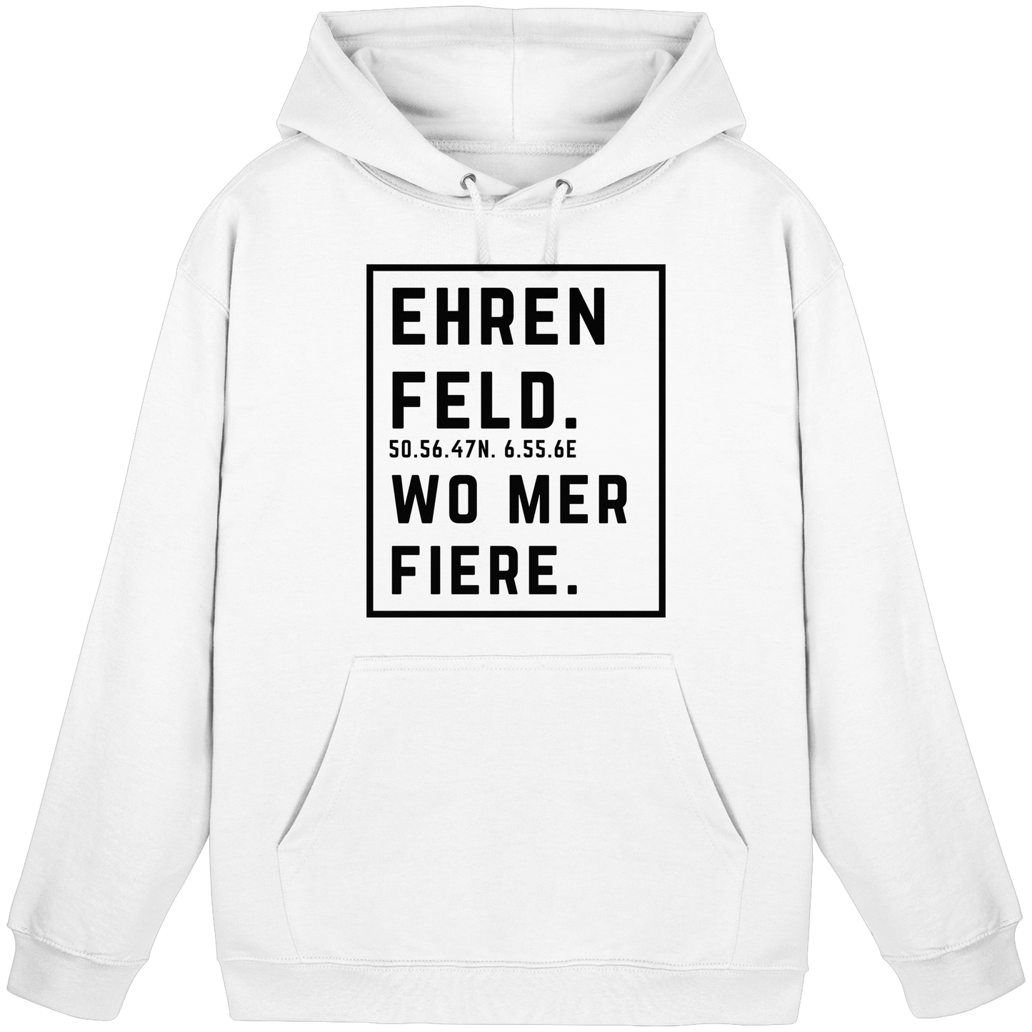 Ehrenfeld Fiere Druck - Basic Unisex Hoodie