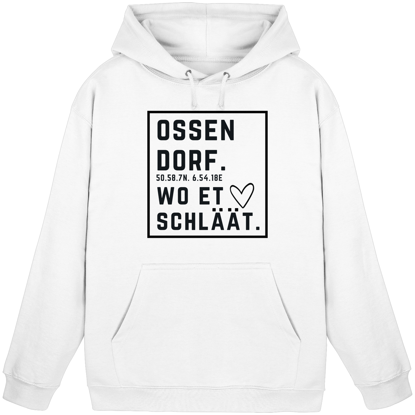 Ossendorf Hätz Druck - Basic Unisex Hoodie