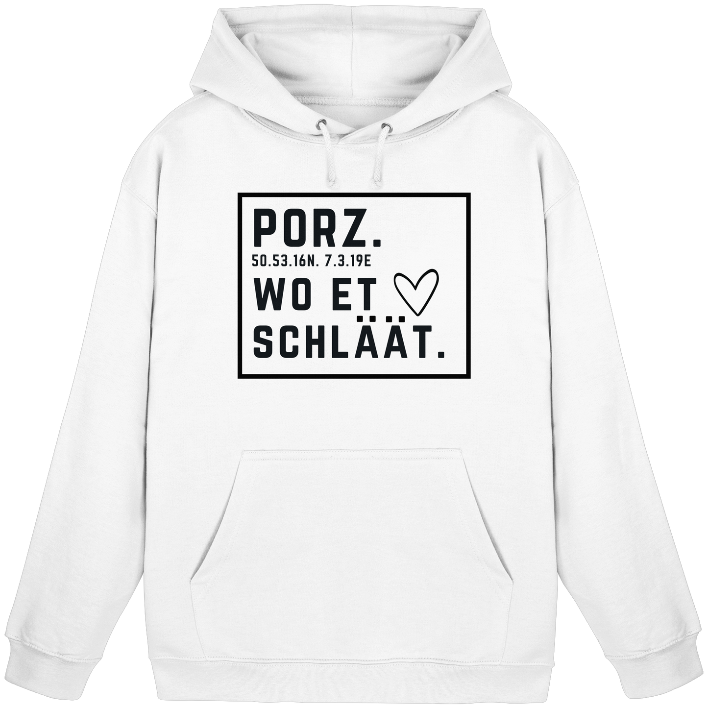Porz Hätz Druck - Basic Unisex Hoodie