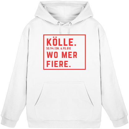 Kölle Fiere Druck - Basic Unisex Hoodie