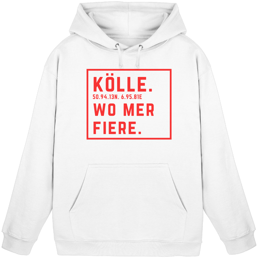 Kölle Fiere Druck - Basic Unisex Hoodie